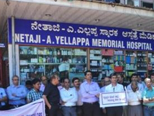 Bengaluru: Doctors protest against rising violence against medical professionals